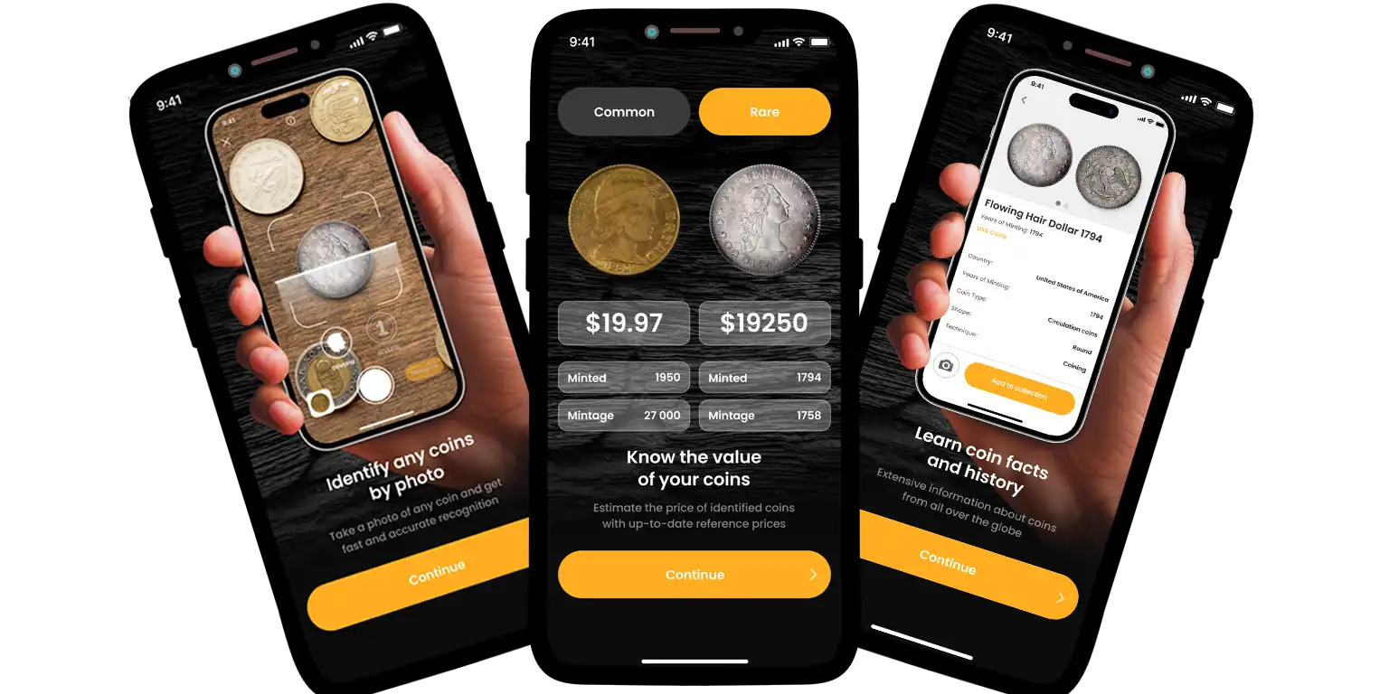 Coin ID Scanner functional.